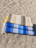 Fouta tunisienne à rayures